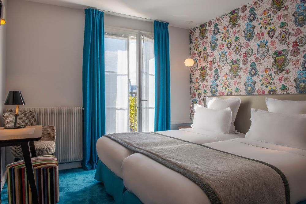Hotel Edouard VI - Classic Double Room Montparnasse or Courtyard View