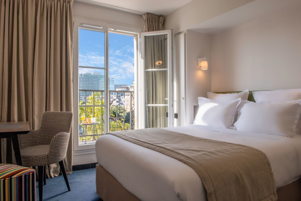 Hotel Edouard VI - Classic Double Room Montparnasse or Courtyard View