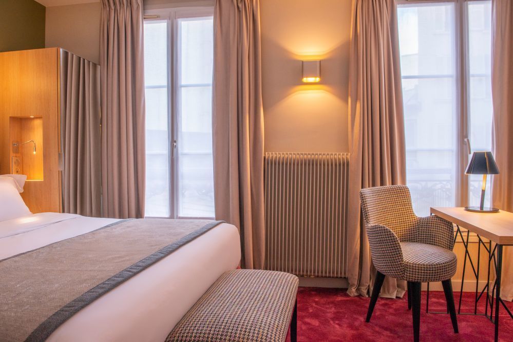 Hôtel Edouard VI - Chambre Supérieure Vue Montparnasse